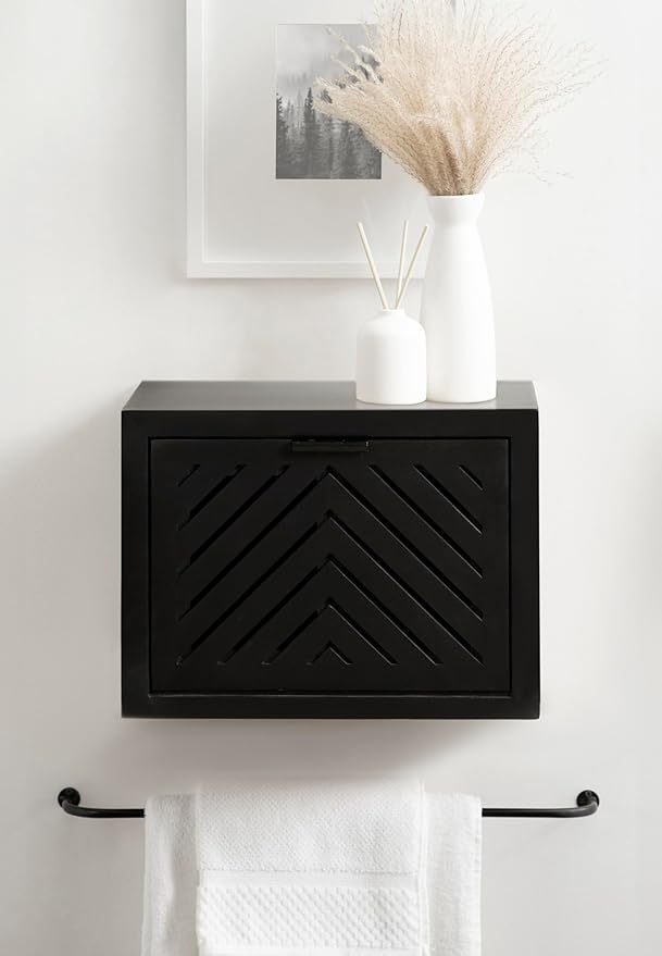Kate and Laurel Mezzeta Modern Floating Shelf Side Table - Image 4