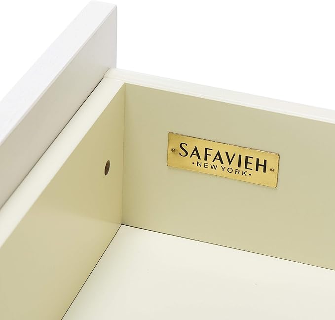 SAFAVIEH Genevieve TV Stand for up to 65" Flatscreen – Cream & White Washed - Image 13