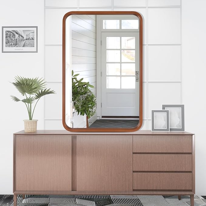 WallBeyond 24x36 Inch Wood Mirror - Image 3