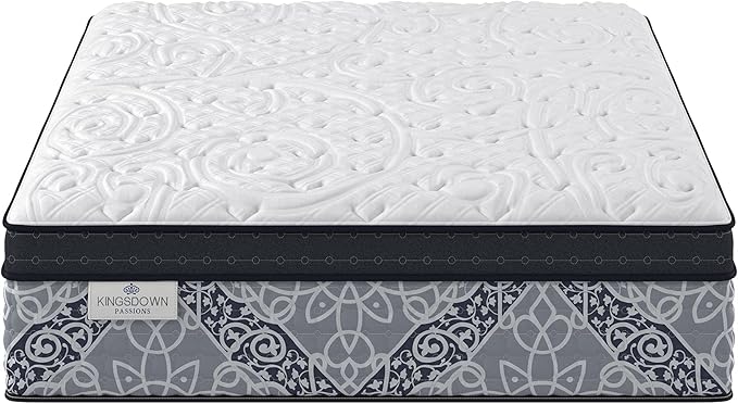 Kingsdown Passions Kelbrooke 16" Plush Euro Pillow Top Hybrid Mattress - Image 5