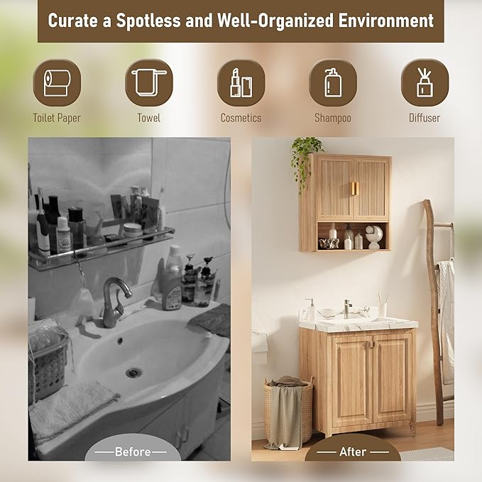 Bathroom Storage Cabinet, Medicine Cabinet - Image 5
