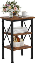 VECELO Modern Nightstands X-Design Side End Table Night Stand by VECELO