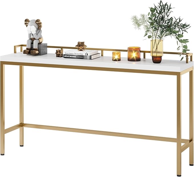 Tribesigns 70.9 inch Extra Long Sofa Table, Narrow Console Table Behind Couch - Image 8