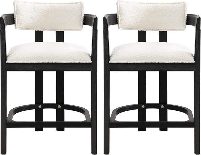 Christopher Knight Home Set of 2 Ryland Modern 26" Counter Height Bar Stools - Image 5