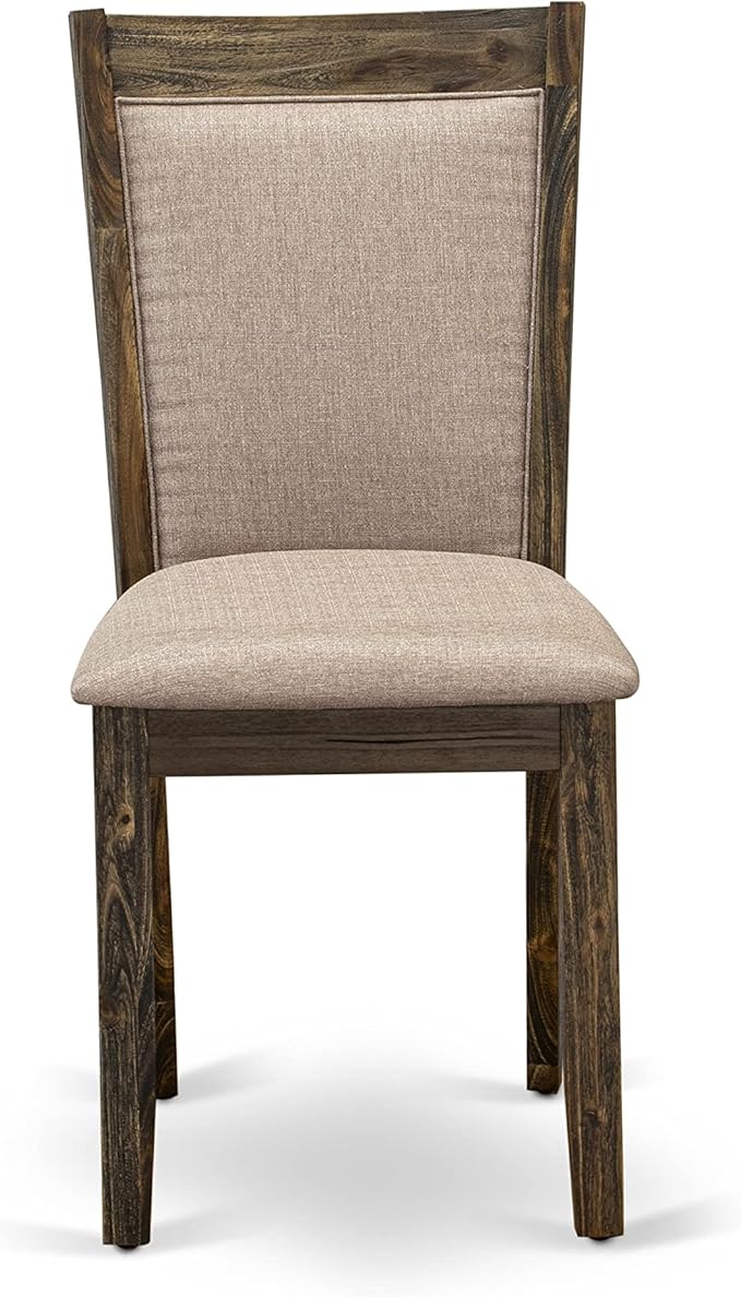 East West Furniture X727MZ716-5 5 Piece Modern Dining Table Set Includes a - Image 9