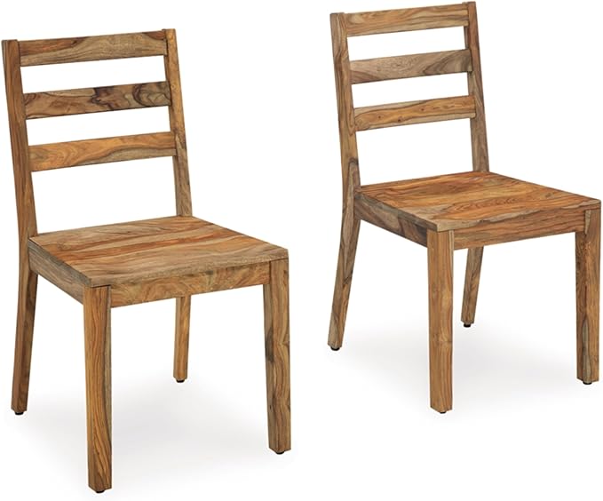 Signature Design by Ashley Dressonni Farmhouse Solid Wood Armless Dining Chair by SignatureDesignbyAshley