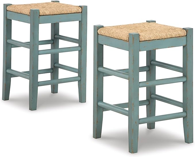 Signature Design by Ashley Mirimyn Farmhouse 23.63" Counter Height Bar Stool by SignatureDesignbyAshley