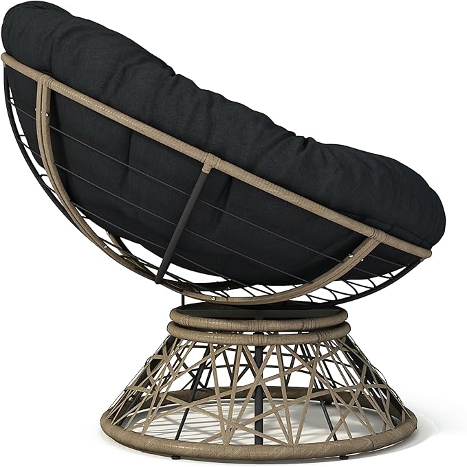 Ball & Cast Ergonomic Wicker Chair - Image 9