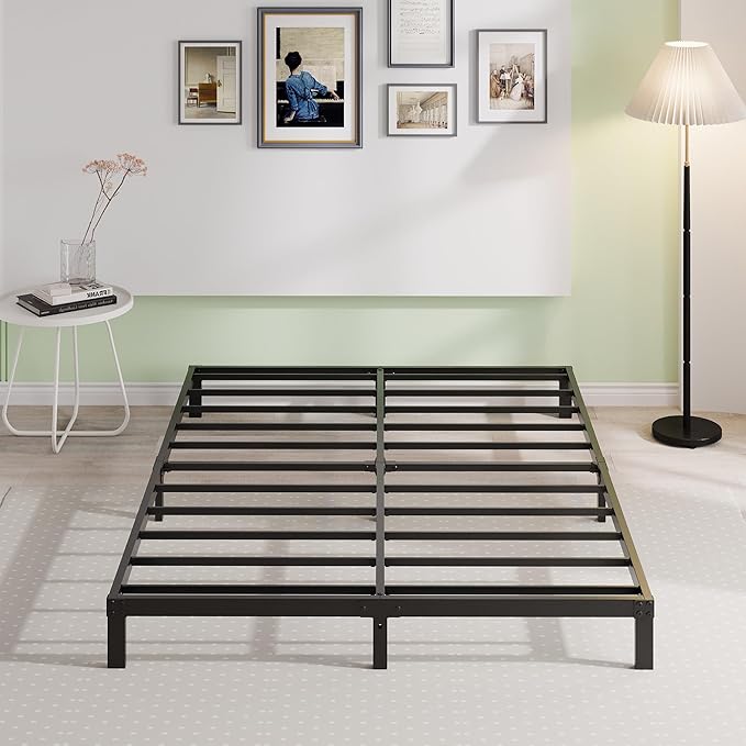 EMODA 6 Inch California King Bed Frames Heavy Duty Metal Cal King Platform - Image 5