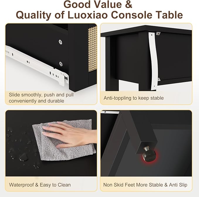 Luoxiao Entryway Console Table - Image 7