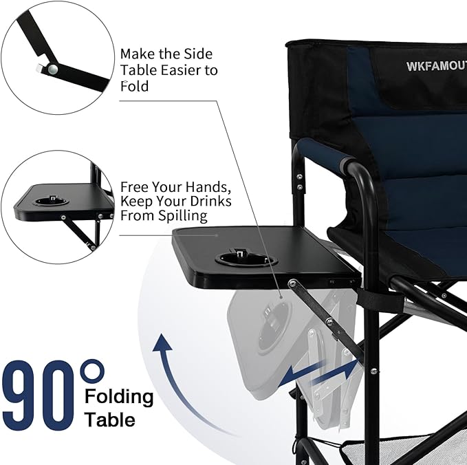 Tall Folding Directors Chair - Image 5