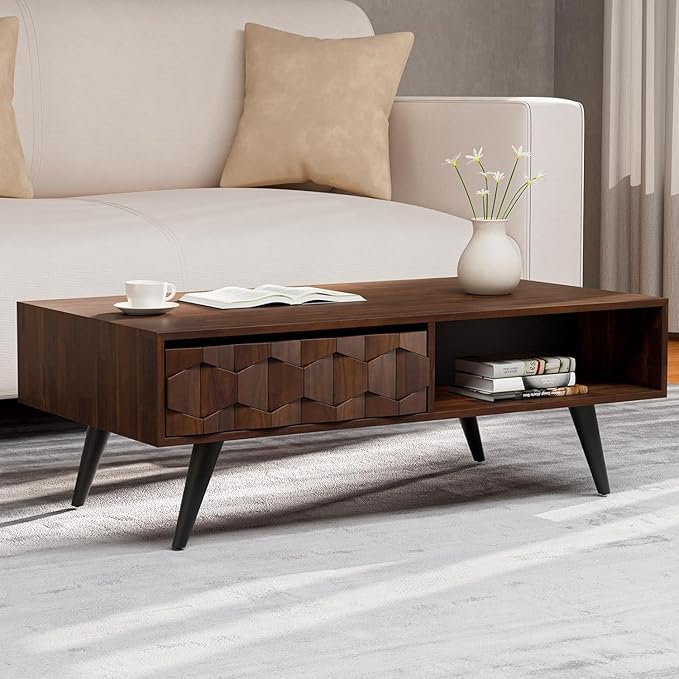 Bme Georgina Solid Wood Coffee Tables - Image 8