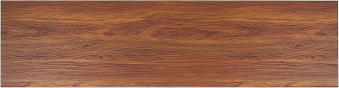 SAFAVIEH ESMA TV Stand for up to 65" Flatscreen – Walnut Brown, Sliding Doors - Image 3