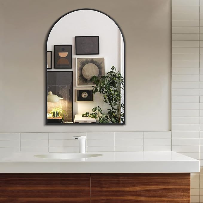 Arched Wall Mirror for Bathroom, Mirrors for Wall, Vanity Mirror for Bedroom - Image 7