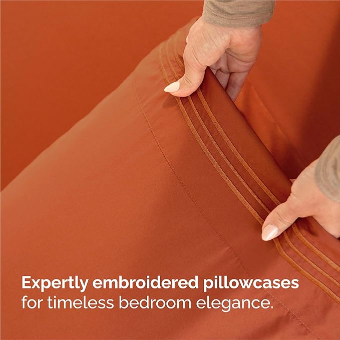 Split King Size 5 Piece Sheet Set - Image 6