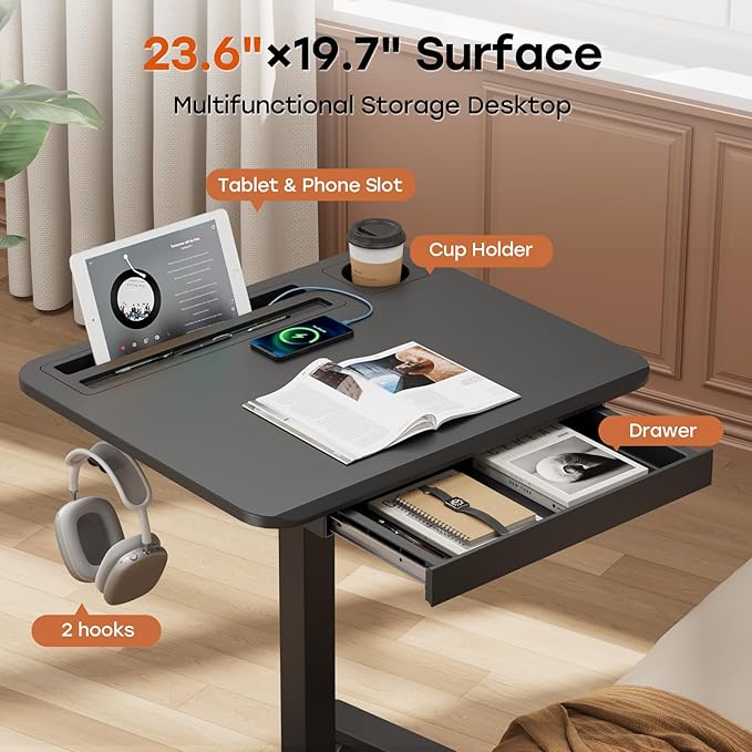 Mobile Small Standing Desk - Image 3