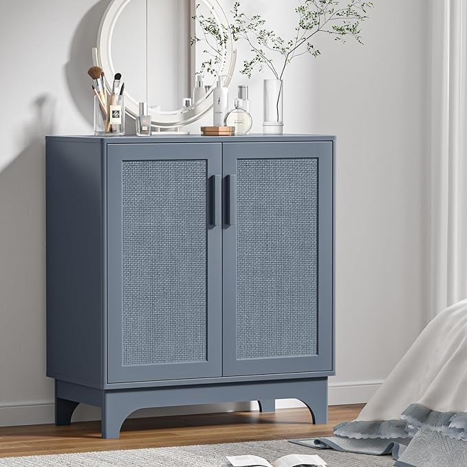 Rattan Cabinet, Sideboard Storage Cabinet - Image 5