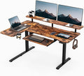 59 Inch L Shaped Standing Desk by Acrolix
