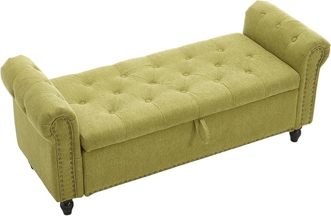 Furniliving 55” End of Bed Bench, Bedroom Bench by FurnilivingFurnitureforHome