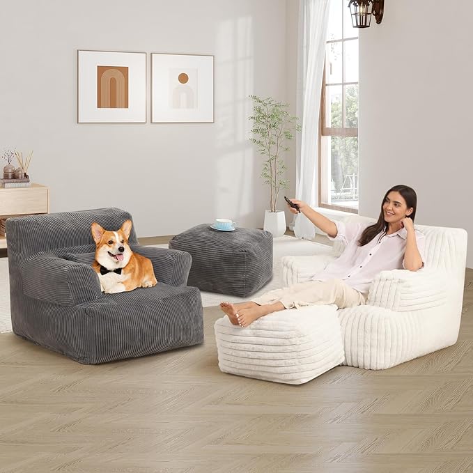 Comfy Gaint Bean Bag Chair - Image 9