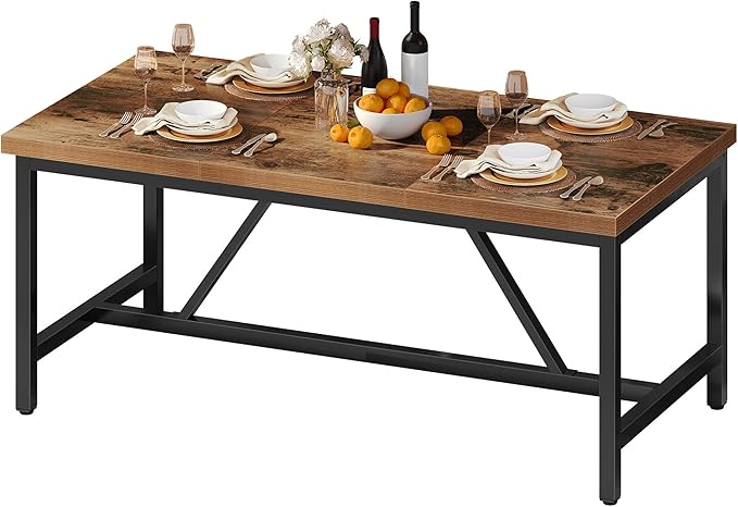 DWVO 70.8" Large Dining Room Table - Image 7