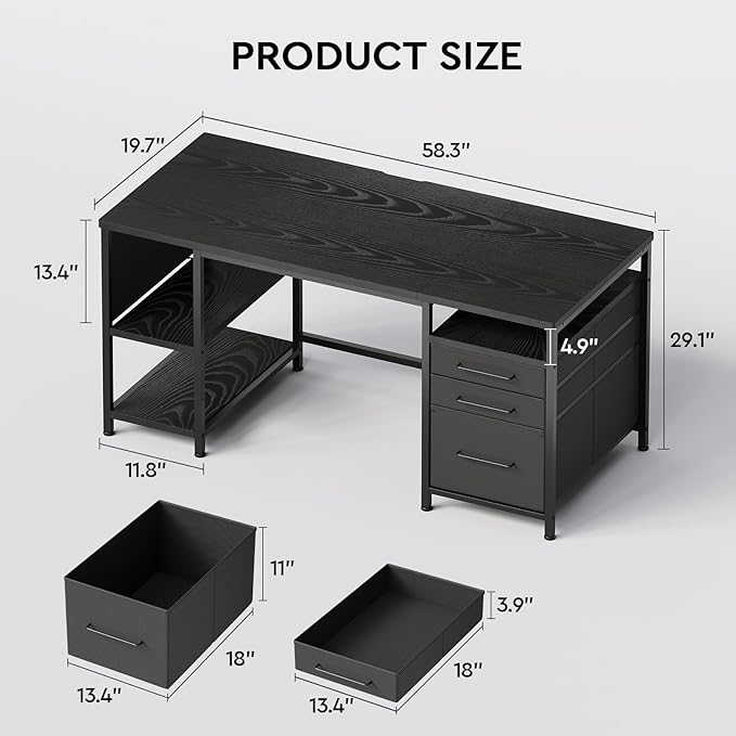 Ｍａｉｈａｉｌ Maihail Home Office Desk - Image 6