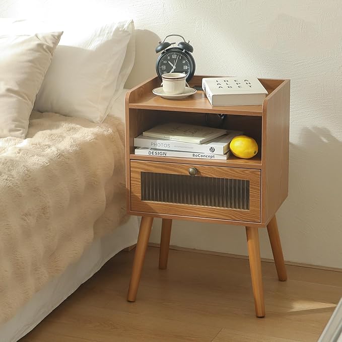 AWASEN Mid Century Nightstand - Image 2