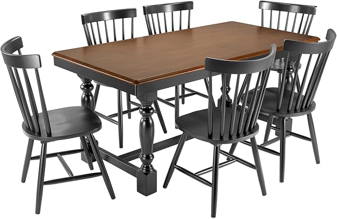 Bush Furniture Rectangular Dining Table Set - Image 2