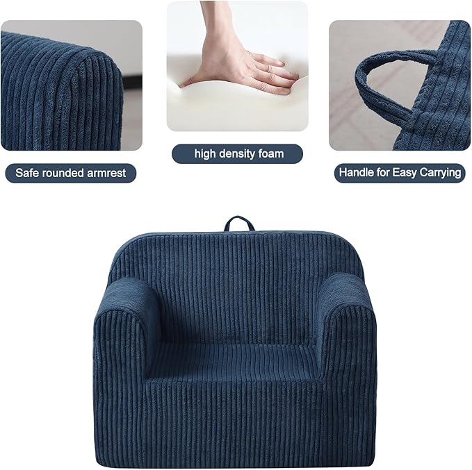 Getifun Foam Kids Sofa, Comfy Toddler Couch, Soft Toddler Armchair - Image 5