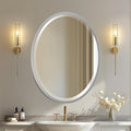 OVALCREST - Oval Wooden Beveled Wall Mirror by OVALCREST