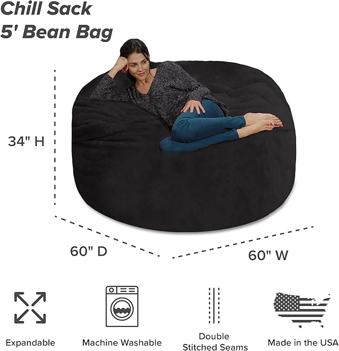 Chill Sack Bean Bag Chair - Image 3