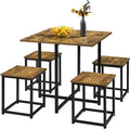Yaheetech Industrial Dining Table Set by Yaheetech