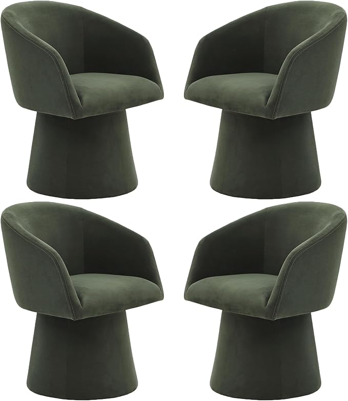 Swivel Dining Chairs Modern Accent Armchair Side Deskchair by Kislot