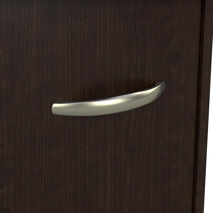 Bush Business Furniture Series C 3 Drawer Mobile File Cabinet in Mocha Cherry - Image 6