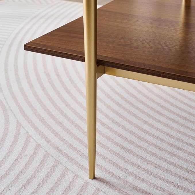 Rectangle Coffee Table, Mid-Century Modern Design, L41 W21 x H17, - Image 8