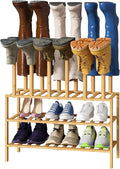 Boot Rack with Shoe Rack, Boot Rack Organizer Tall Boots by VIEWCARE