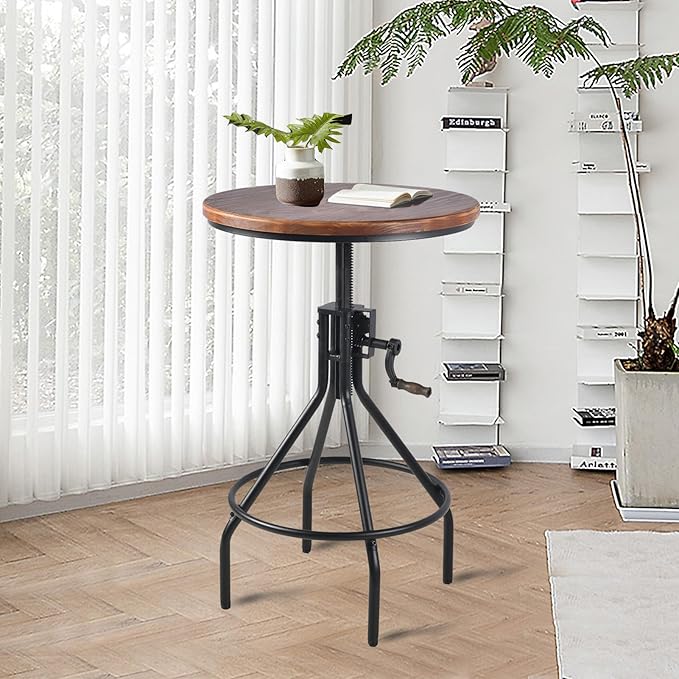 Diwhy Industrial Design Bar Table Height Adjustable - Image 8