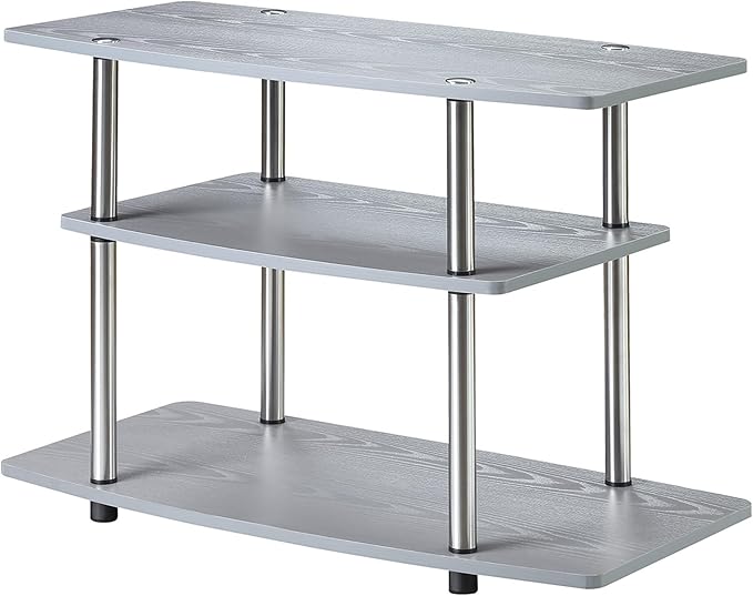 Convenience Concepts Designs2Go No Tools 3-Tier Stand Entertainment Center 37 by ConvenienceConcepts