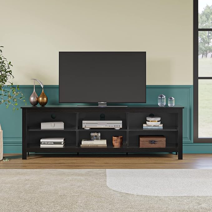 Panana TV Stand, Moden 6 Cubby TV Stand - Image 2