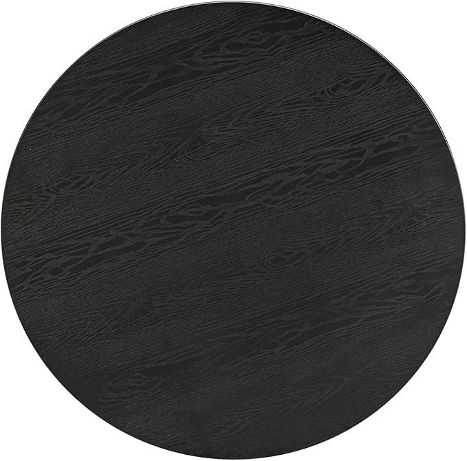 NTC 40 Inch Summit Modern Classic Tambour Wooden Round Coffee Table – - Image 6