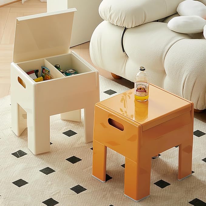 Nightstand Bedside with Storage Space, Dorm and Small Spaces, Easy Assembly - Image 6