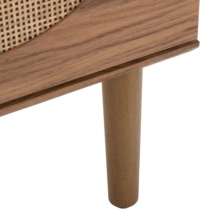 SAFAVIEH Claude TV Stand for up to 65" Flatscreen – Oak, 2 Sliding Doors - Image 7
