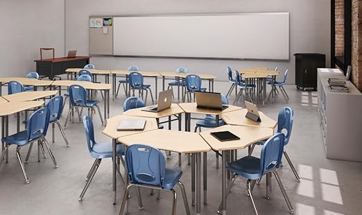 Learniture LNT-116-CSW-SB Learniture Structure Series Stackable School Chairs - Image 2