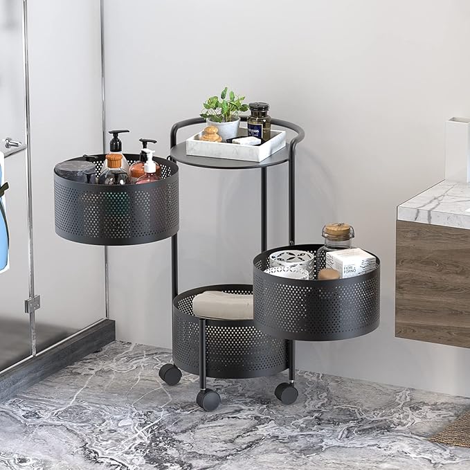 JAQ Rotating Storage Shelves Rack - Image 5