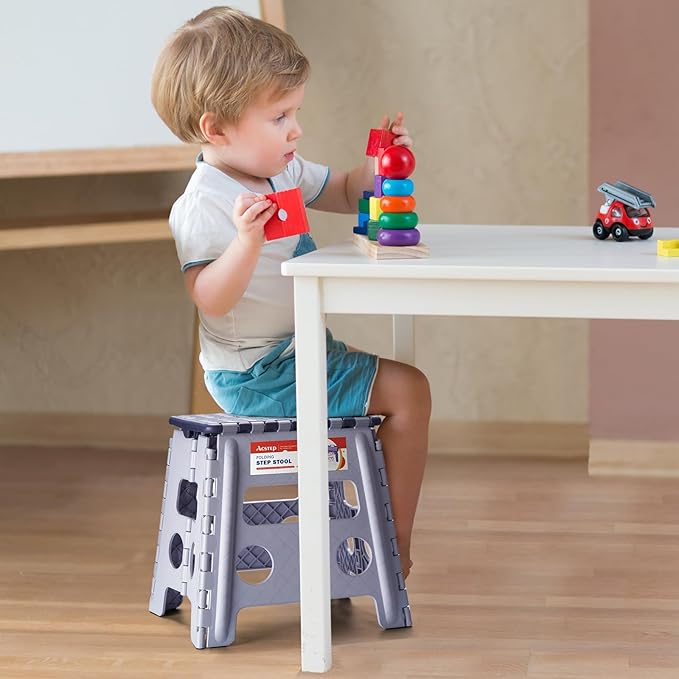 ACSTEP 13 Inch Folding Step Stool, Foldable Step Stools - Image 2