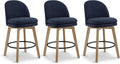 Counter Height Barstools 26 inch Upholstered Swivel Bar Stools by Kislot