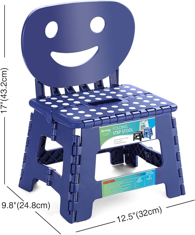 ACSTEP Folding Step Stool with Back Support - Image 5