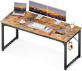 Coleshome 63 Inch Computer Desk, Modern Simple Style Desk by Coleshome