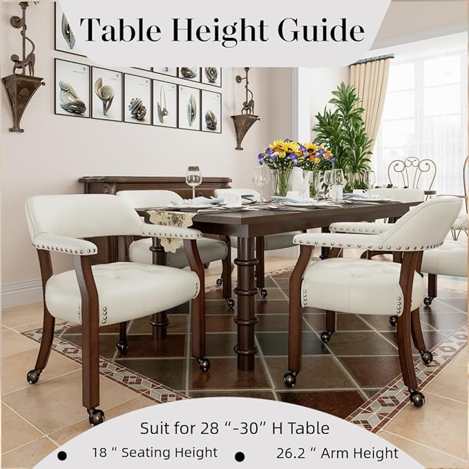 LEEMTORIG Large Dining Chairs - Image 9