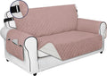 PureFit Reversible Sofa Cover Water Resistant Loveseat Couch Cover, Machine by PureFit
